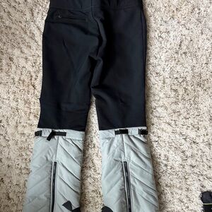 Chalet Black Quilted Outerwear snowboard ski puffer professional snow pants